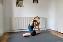 Bharathnatyam yoga pose - Philippa Asher