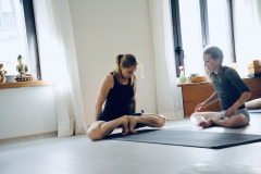 Mula Bandhasana prep - Philippa Asher