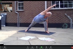 Online Ashtanga Yoga: Parsvakonasana A - Philippa Asher