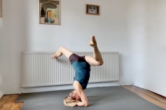 Parivrrta Eka Pada Sirsasana - Philippa Asher