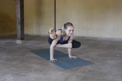 Omkarasana exit - Philippa Asher