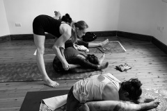 Supta Kurmasana transition - Philippa Asher