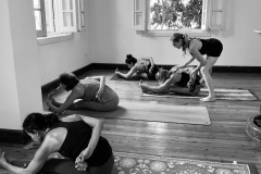Ardha  Baddha Padma Paschimottanasana - Philippa Asher