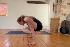 Chakorasana exit - Philippa Asher